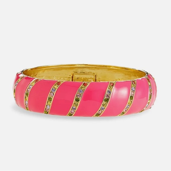 NEW!!  Kate Spade Lollie Multi Enamel Pave Bracelet - Picture 1 of 4